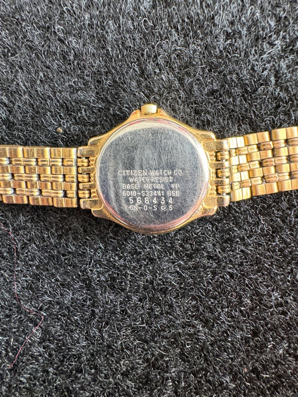 Citizen Gold Tone Vintage Watch Date Quartz Needs Battery Women’s - Picture 3 of 3